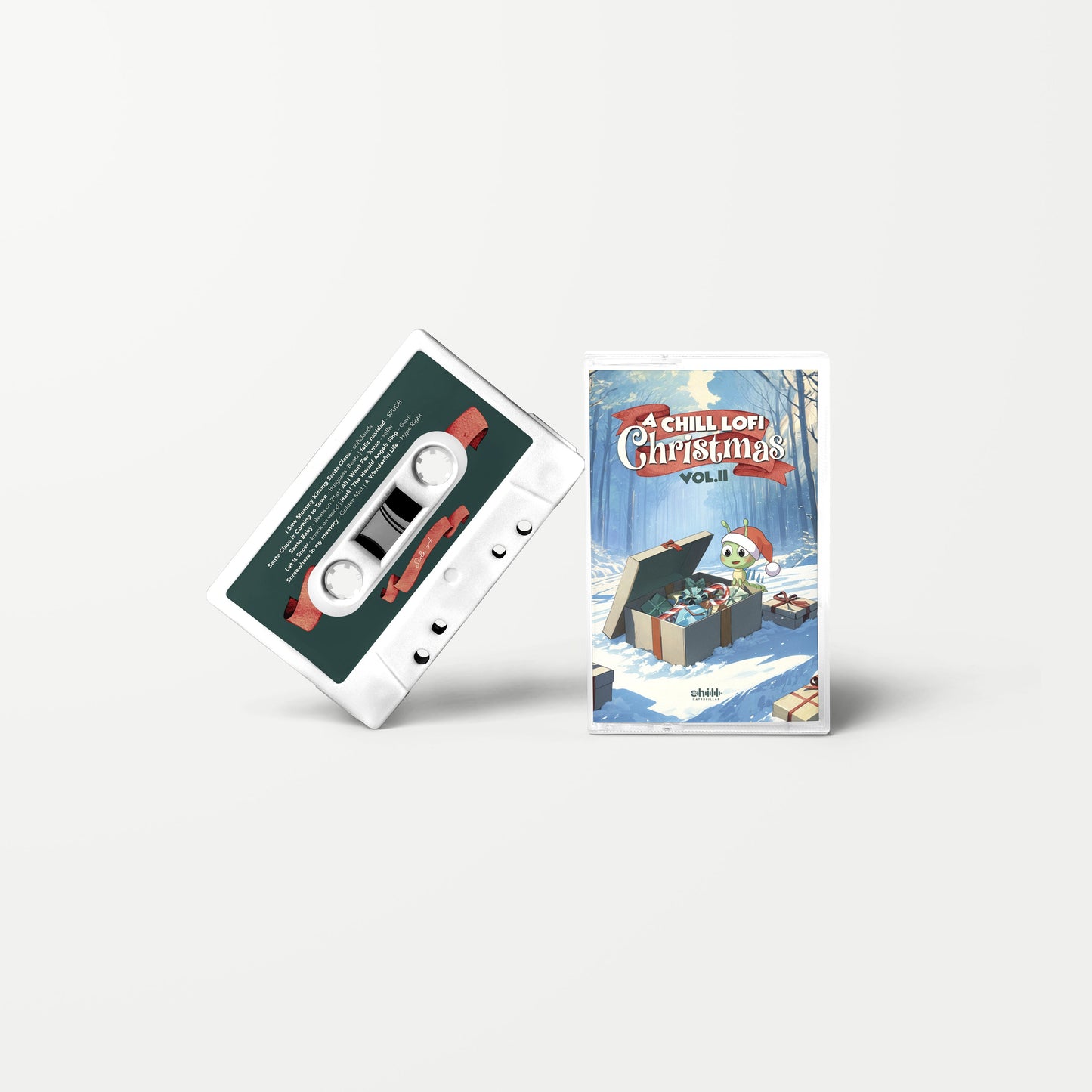 A Chill Lofi Christmas Vol. II cassette tape cover art
