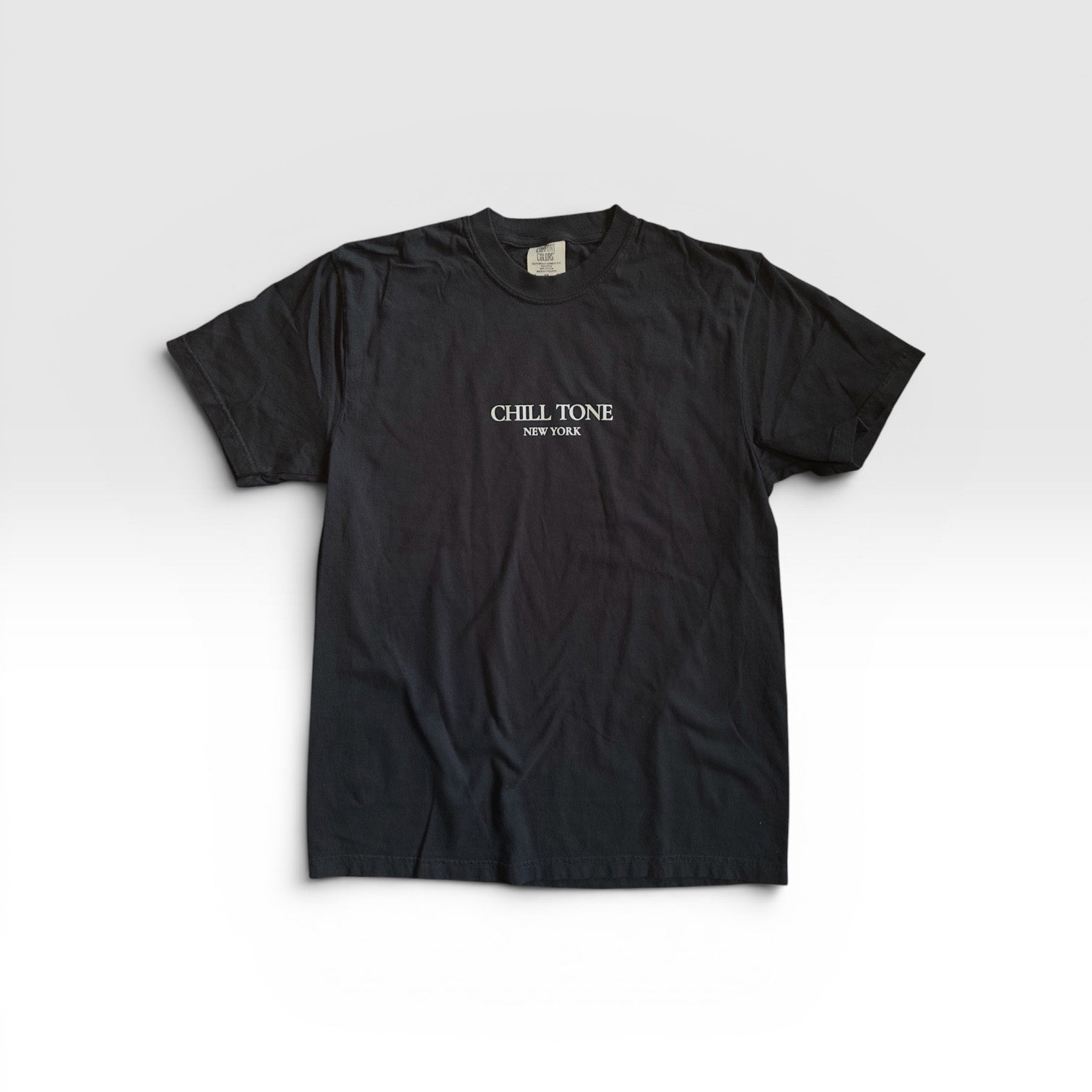 Chill Tone designer t-shirt in black