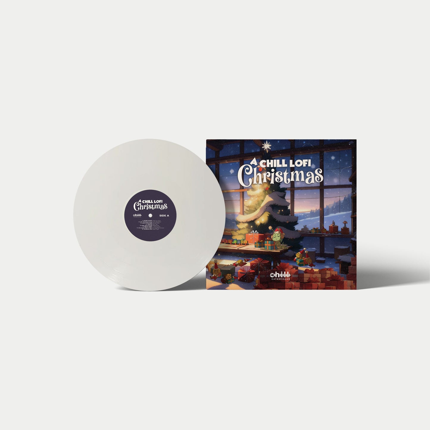 A Chill Lofi Christmas Vol. I vinyl cover, part of the bundle