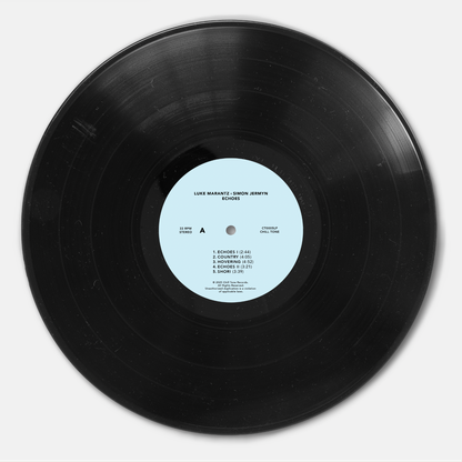 Echoes vinyl record back cover