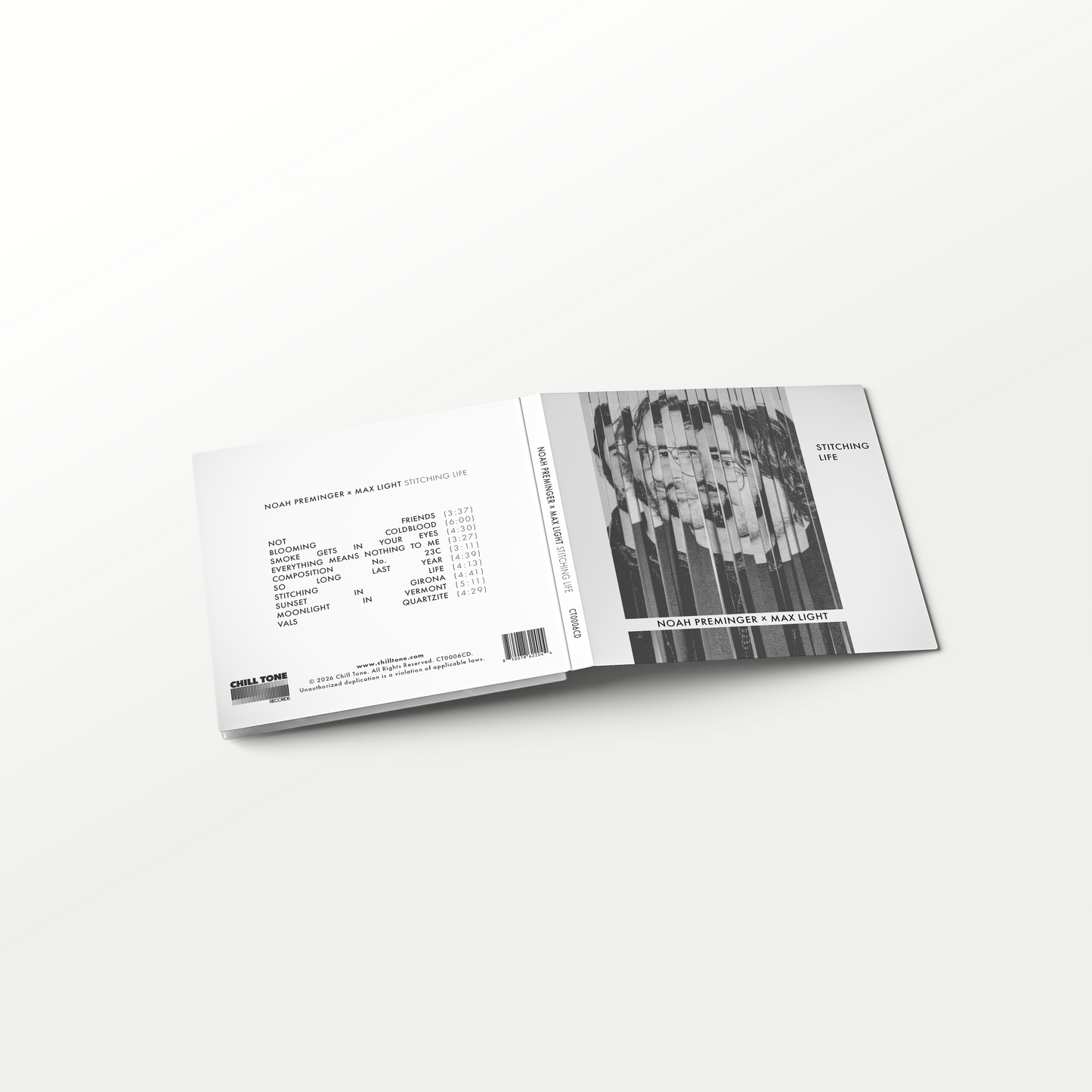 Noah Preminger x Max Light - Stitching Life CD