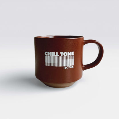 Chill Tone Timber Ceramic Mug, lifestyle shot