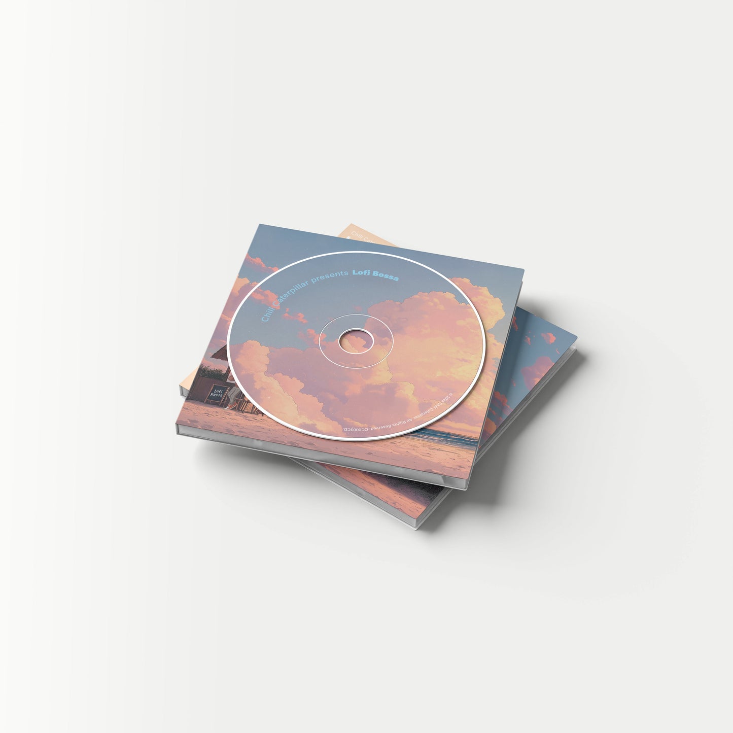 Chill Caterpillar Lofi Bossa CD inner sleeve
