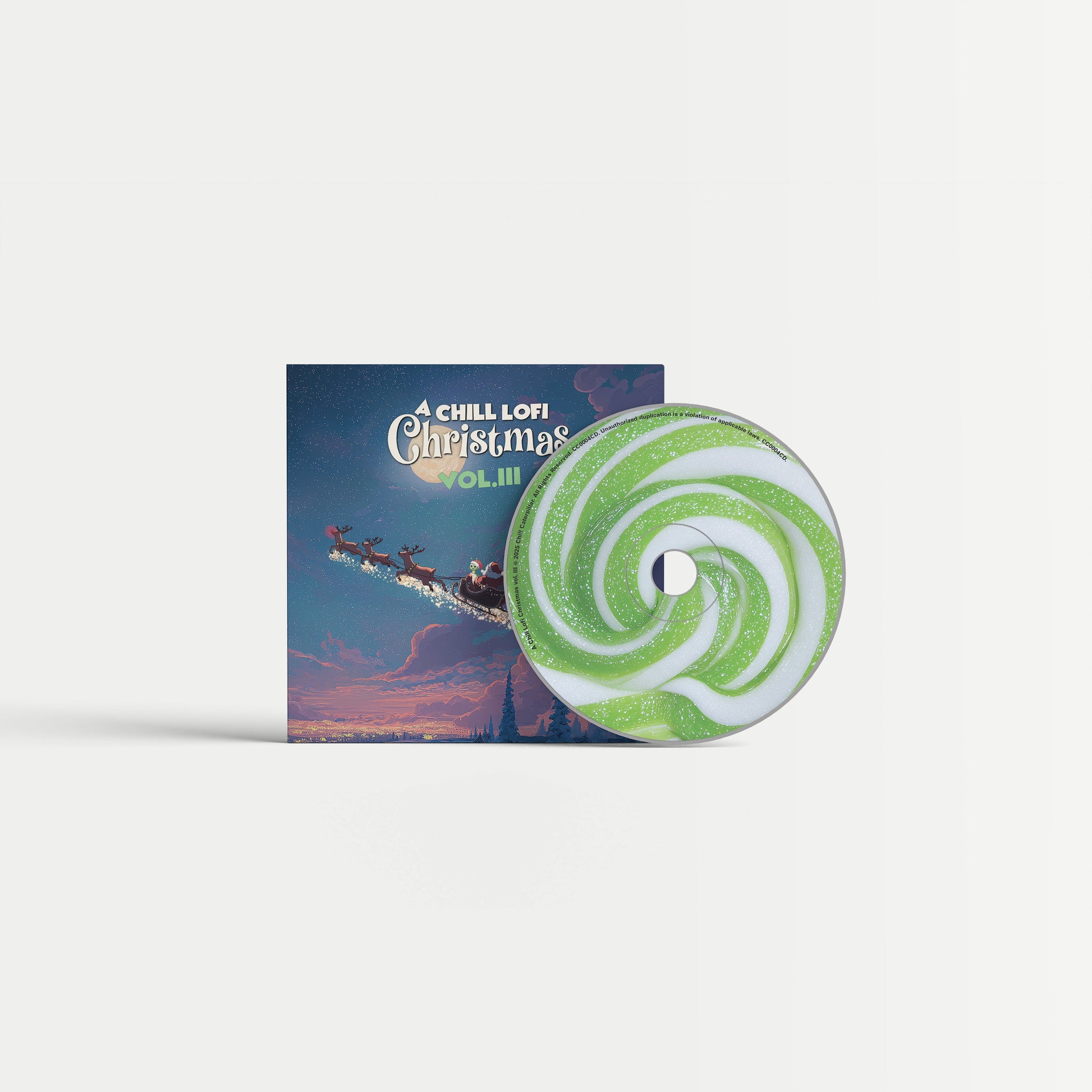 A Chill Lofi Christmas Vol. III CD front cover