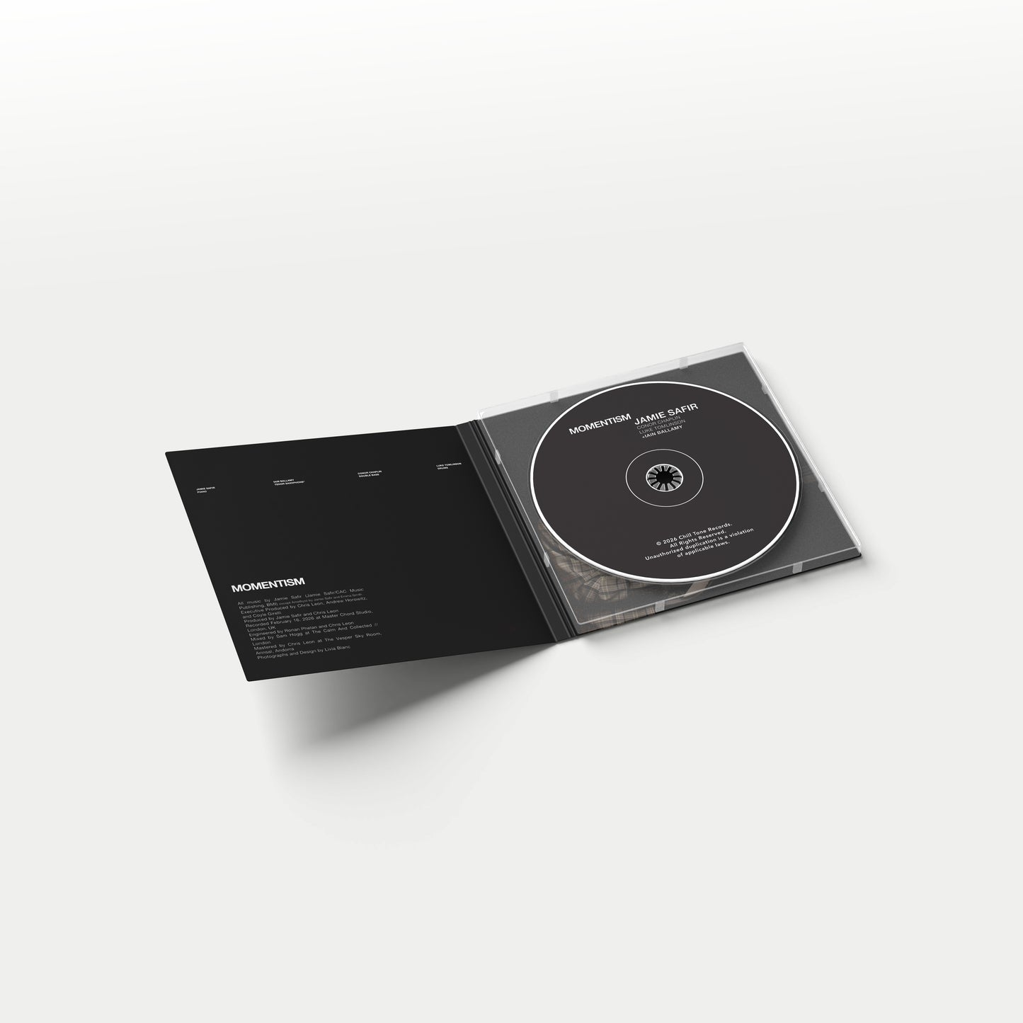 Jamie Safir "Momentism" CD